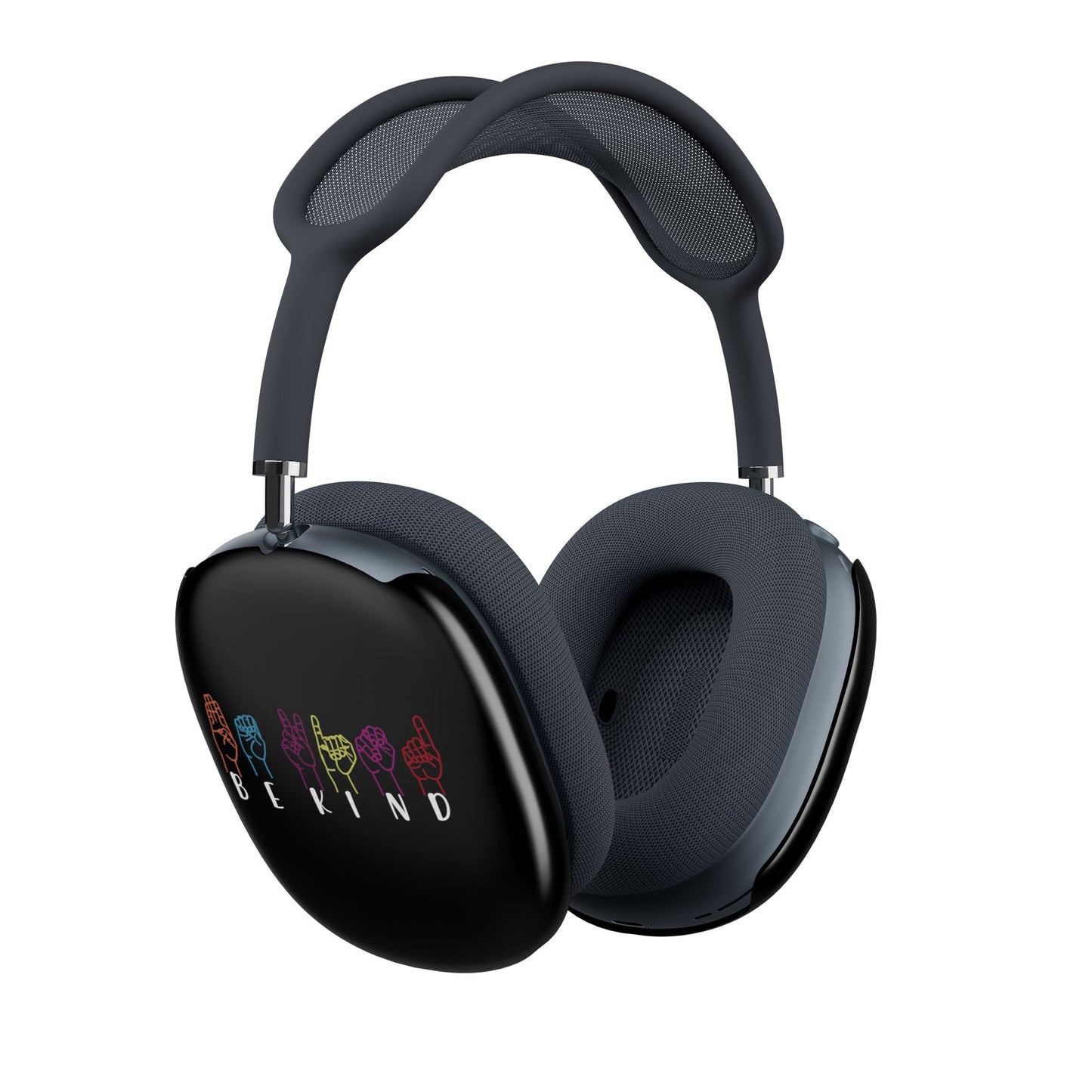 “Be Kind” ASL AirPods Max Case – Sign Language Kindness Quote Headphone Cover