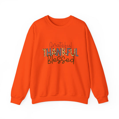 TGV - Grateful, Thankful, Blessed | Unisex Heavy Blend™ Crewneck Sweatshirt