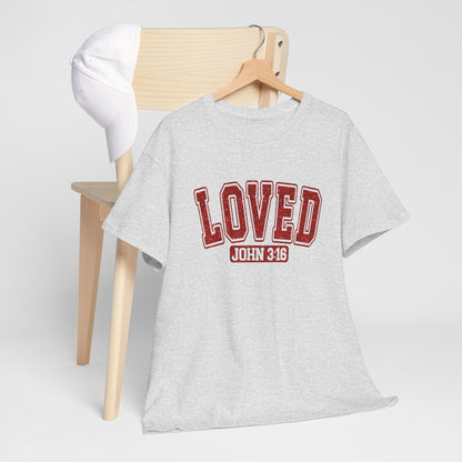 VLD - Loved John 3:16 | Unisex Heavy Cotton Tee