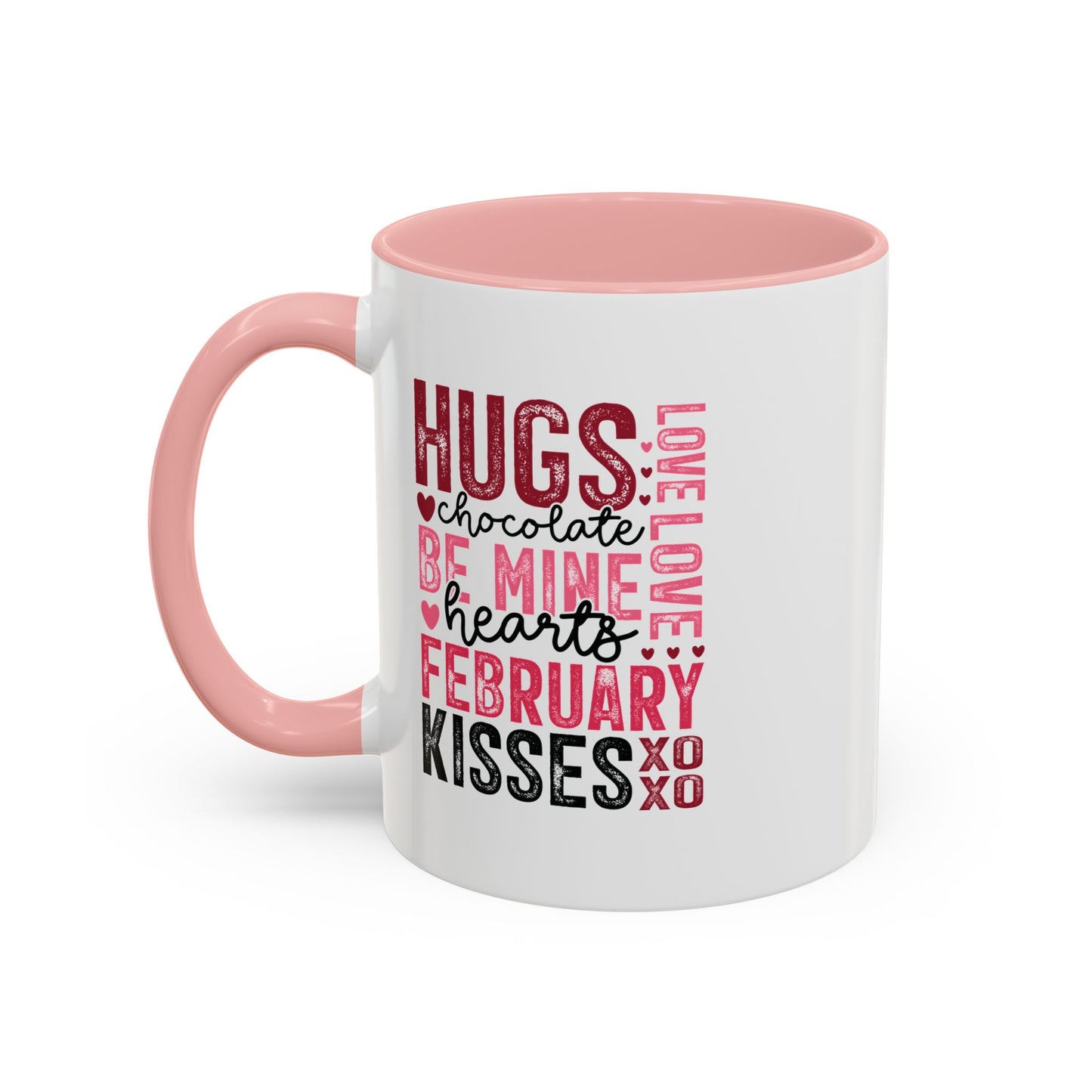 VLD - Hugs...February Kisses | Accent Coffee Mug  (11, 15oz)