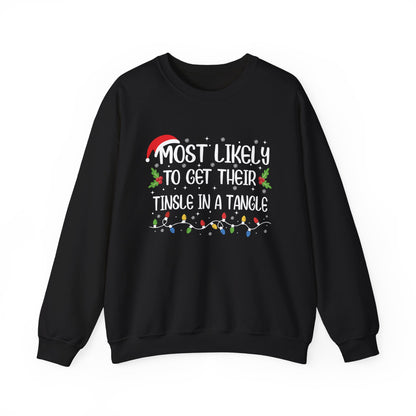 CMS - Most Likely To...Get Sassy With Santa | Heavy Blend™ Crewneck Sweatshirt