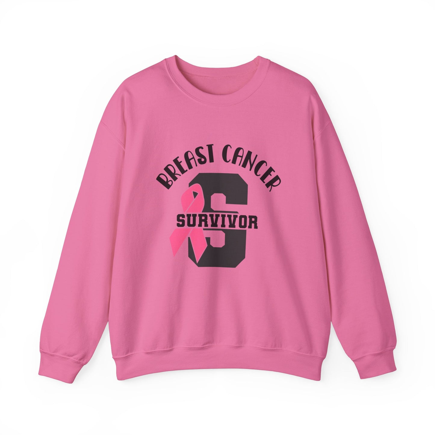 BCA - Pink Ribbon Survivor  | Unisex Heavy Blend™ Crewneck Sweatshirt