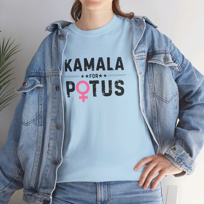 HW24 - Kamala For POTUS | Unisex Heavy Cotton Tee