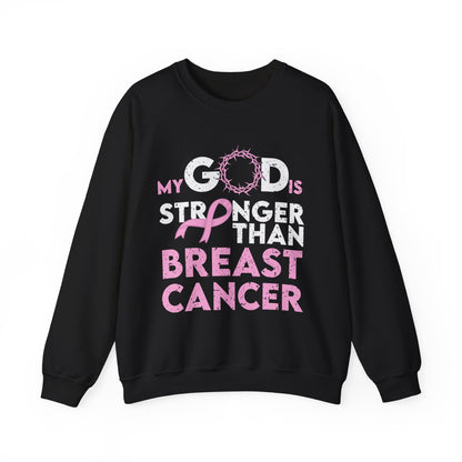 BCA - My God Is Stronger  | Unisex Heavy Blend™ Crewneck Sweatshirt