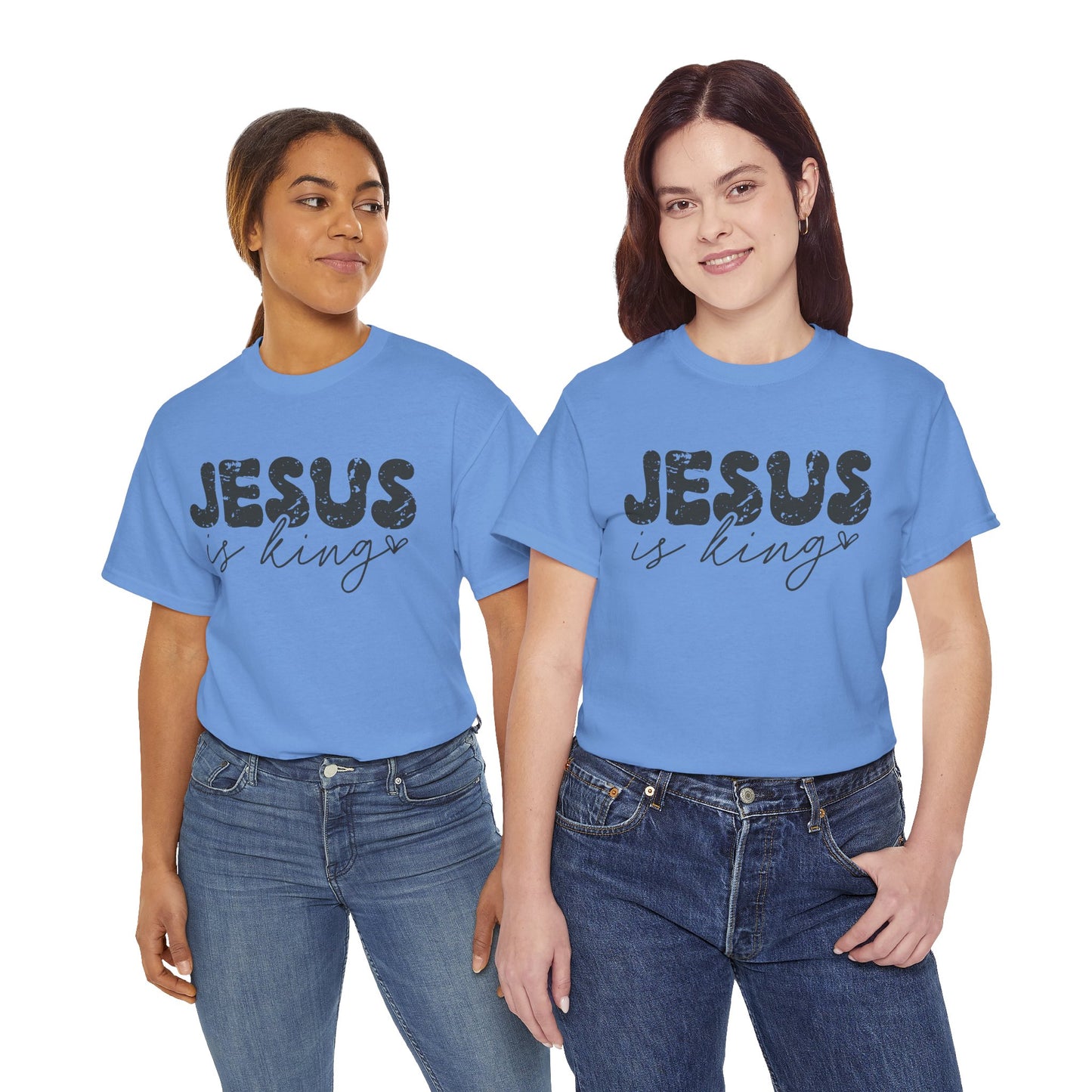 CHW - Jesus Is King | Unisex Heavy Cotton Tee