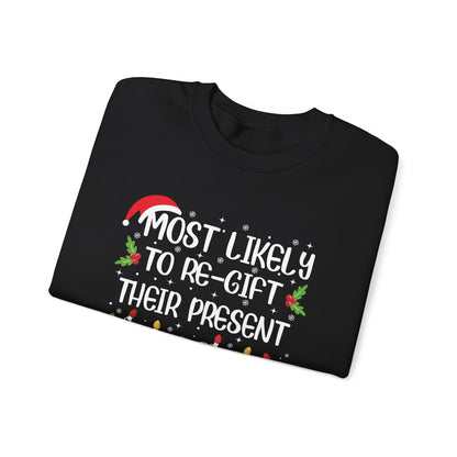 CMS - Most Likely To...Re-Gift Present | Heavy Blend™ Crewneck Sweatshirt