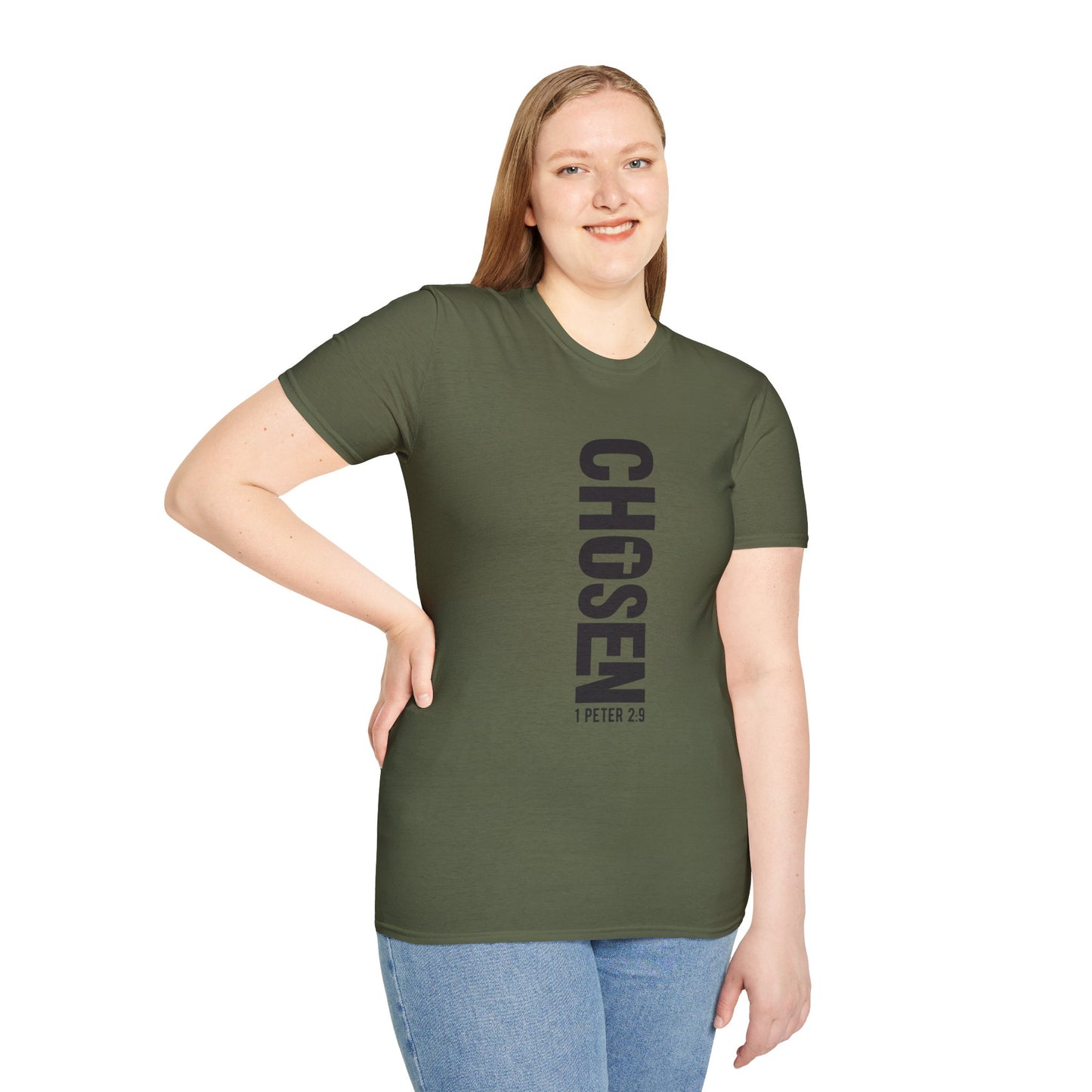 Chosen 1 Peter 2:9 Christian T-Shirt | Inspirational Faith Tee for Men & Women