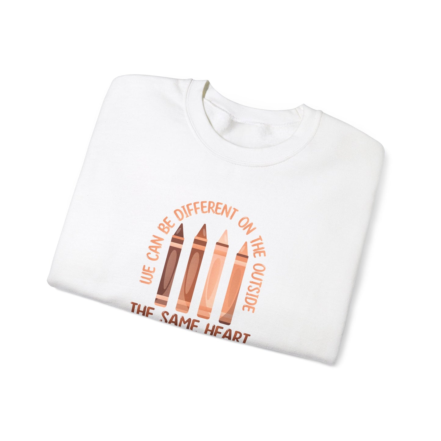 BADED - We Can Be Different On The Outside... | Heavy Blend™ Crewneck Sweatshirt