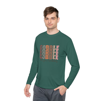 TGV - Gobble, Gobble, Gobble Til You Wobble | Active Lightweight Long Sleeve Tee