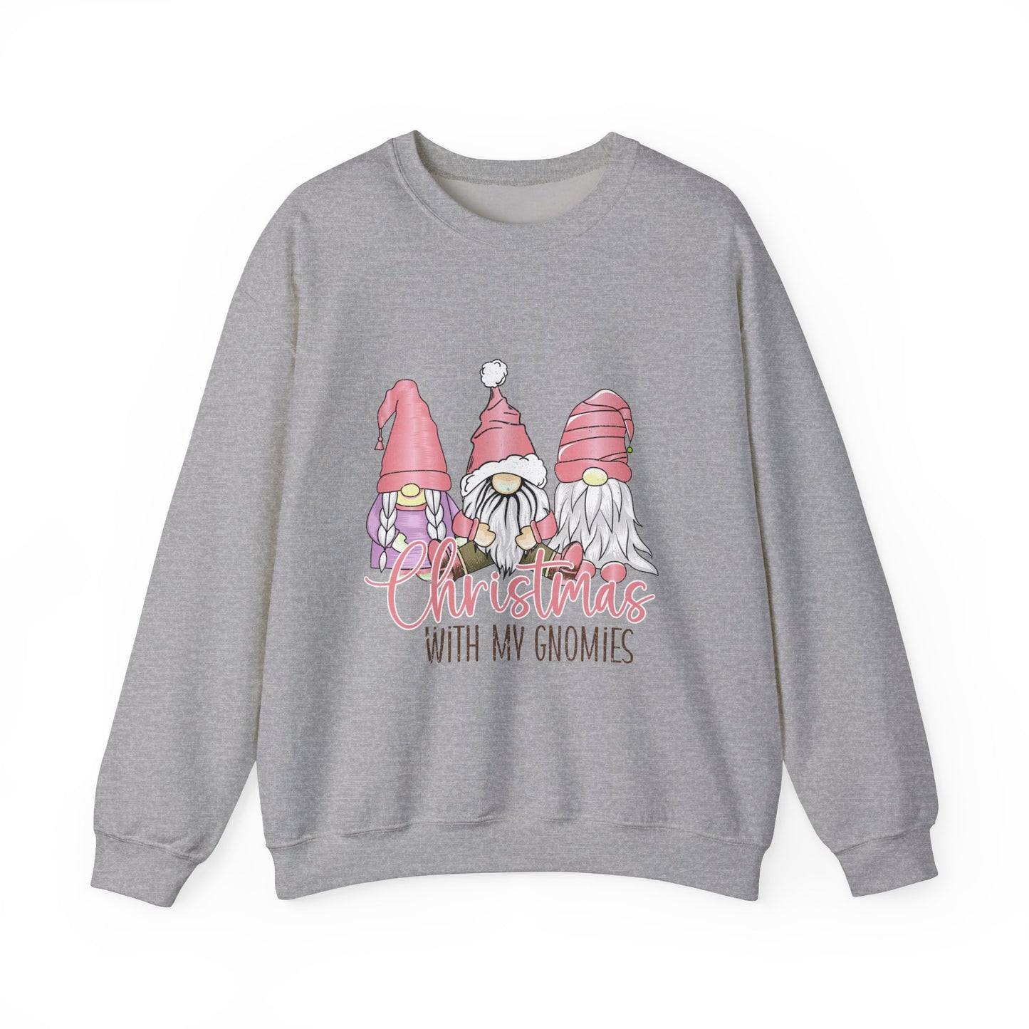 CMS - Christmas With My Gnomies | Heavy Blend™ Crewneck Sweatshirt