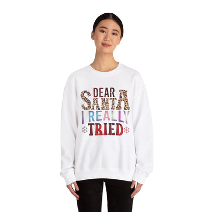 CMS - Santa I Really Tried | Heavy Blend™ Crewneck Sweatshirt