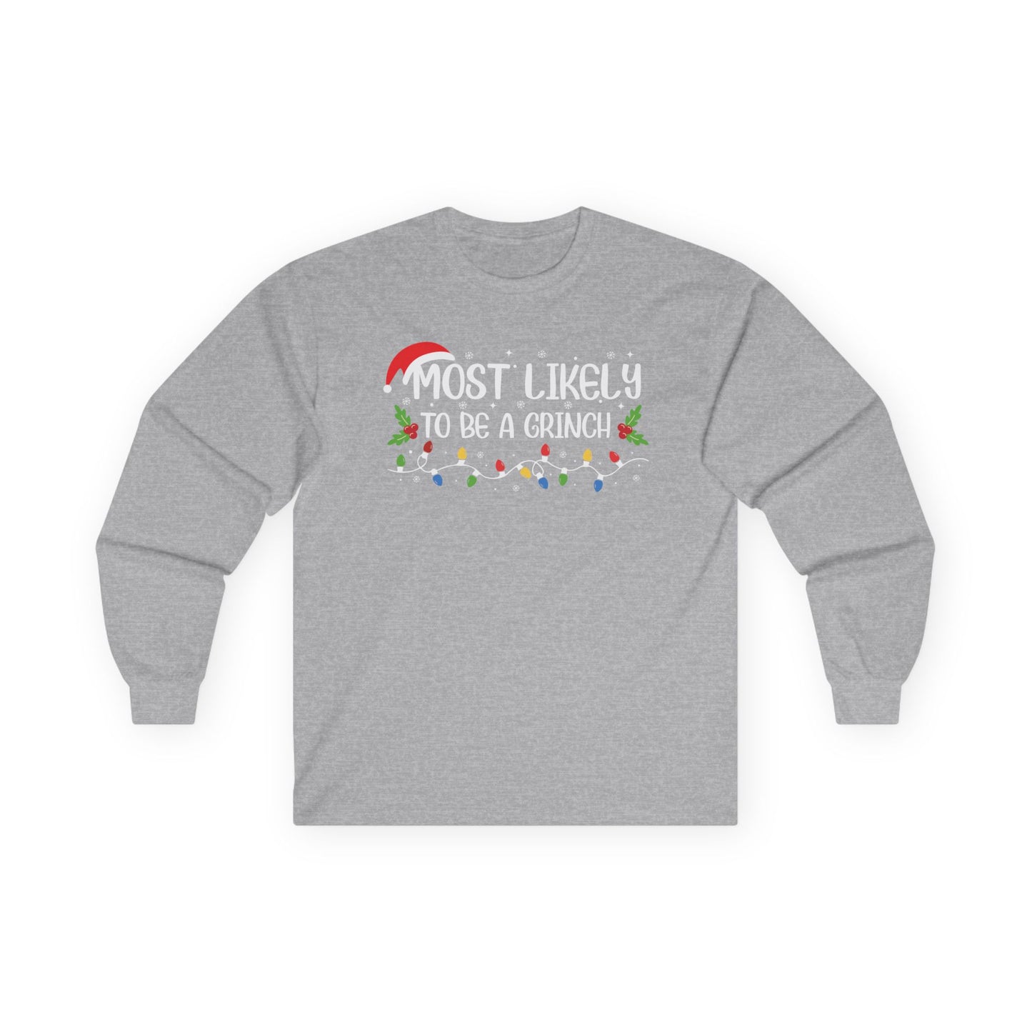 CMS - Most Likely To…Wear The Best Ugly Sweater | Unisex Ultra Cotton Long Sleeve Tee