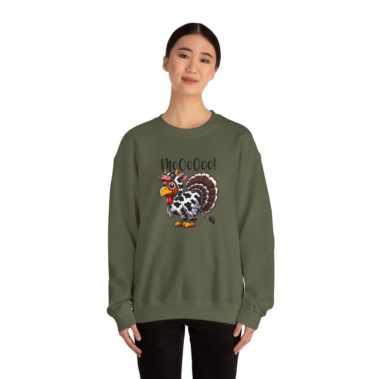 TGV - Turkey Mooo | Unisex Heavy Blend™ Crewneck Sweatshirt