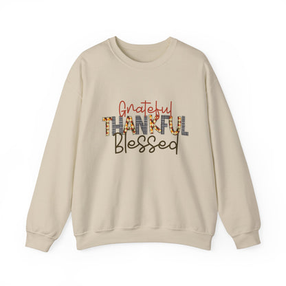 TGV - Grateful, Thankful, Blessed | Unisex Heavy Blend™ Crewneck Sweatshirt