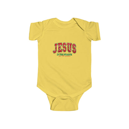 CMS - Jesus Is The Reason | Infant Fine Jersey Bodysuit