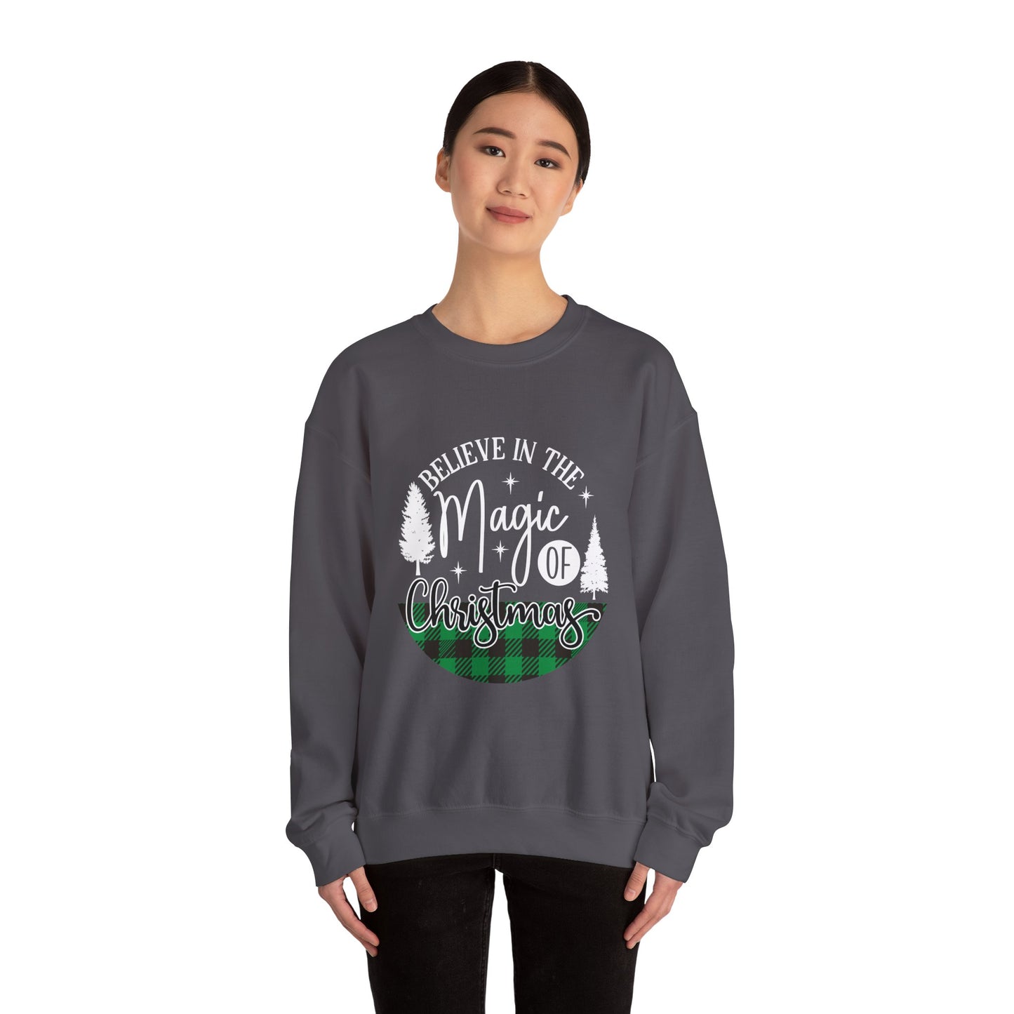 CMS - Believe In The Magic of Christmas | Heavy Blend™ Crewneck Sweatshirt