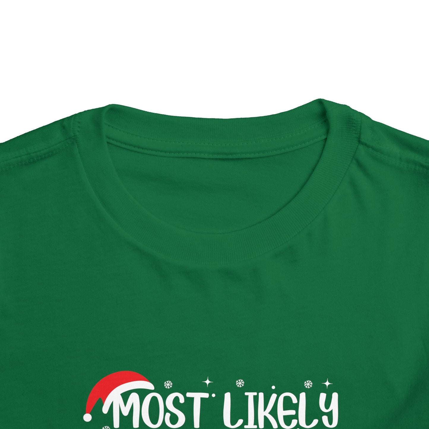 CMS - Most Likely To...Wait For Santa | Toddler Short Sleeve Tee