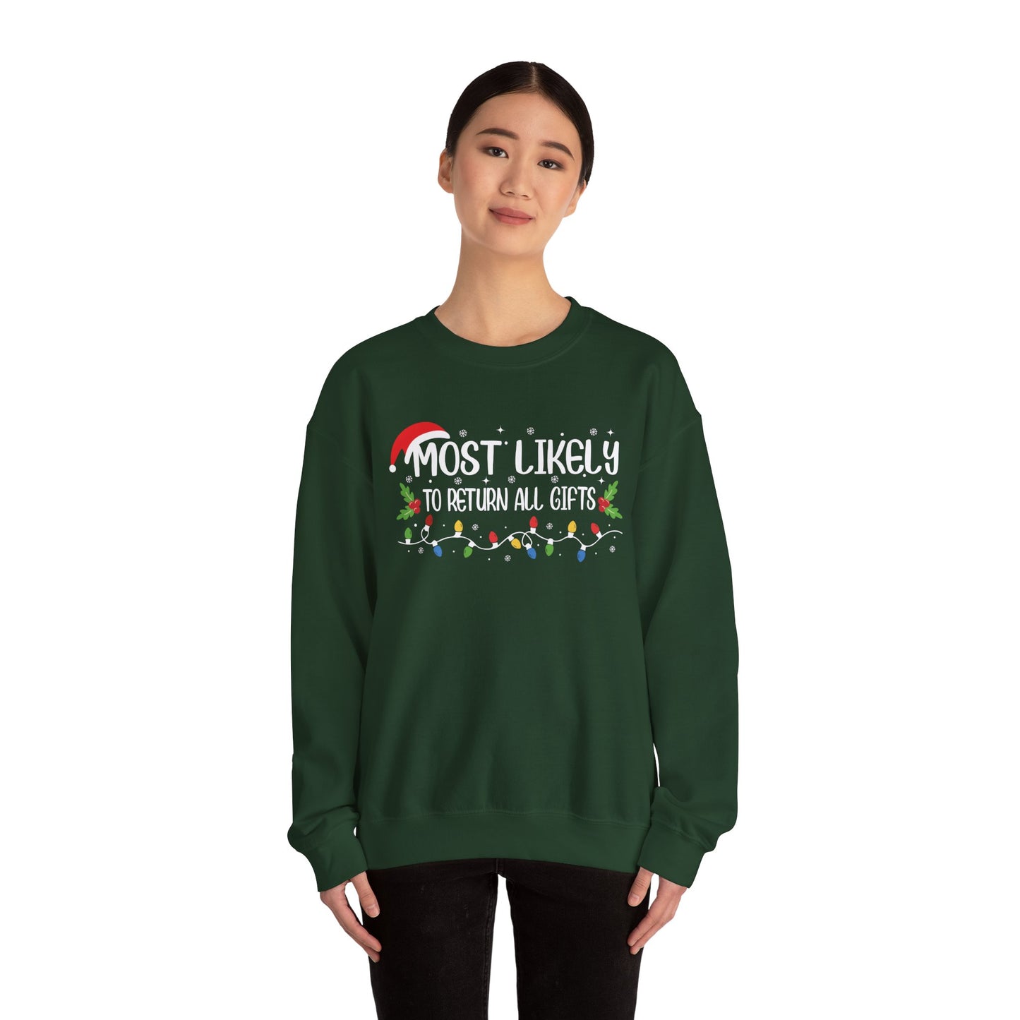 CMS - Most Likely To...Return All Gifts  | Heavy Blend™ Crewneck Sweatshirt