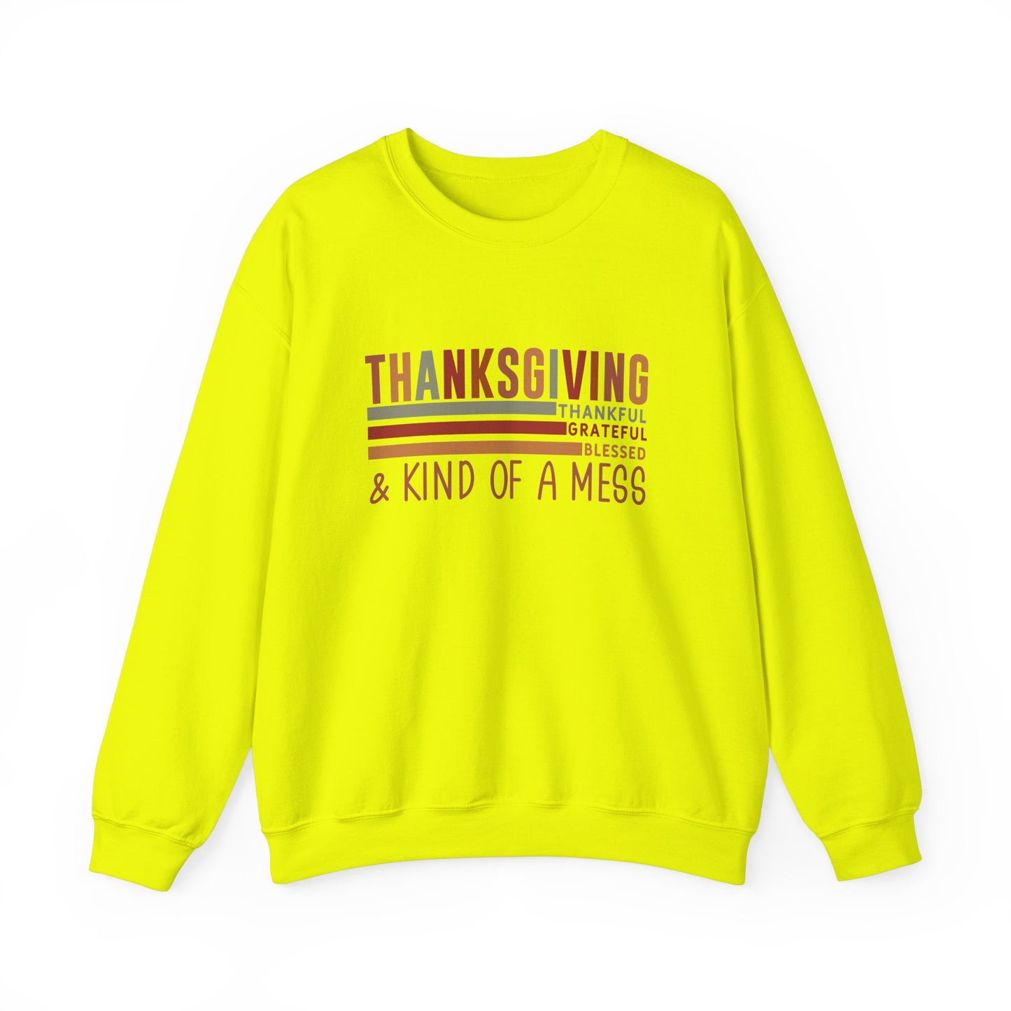 THK - Thanksgiving...Kind of A Mess | Unisex Heavy Blend™ Crewneck Sweatshirt