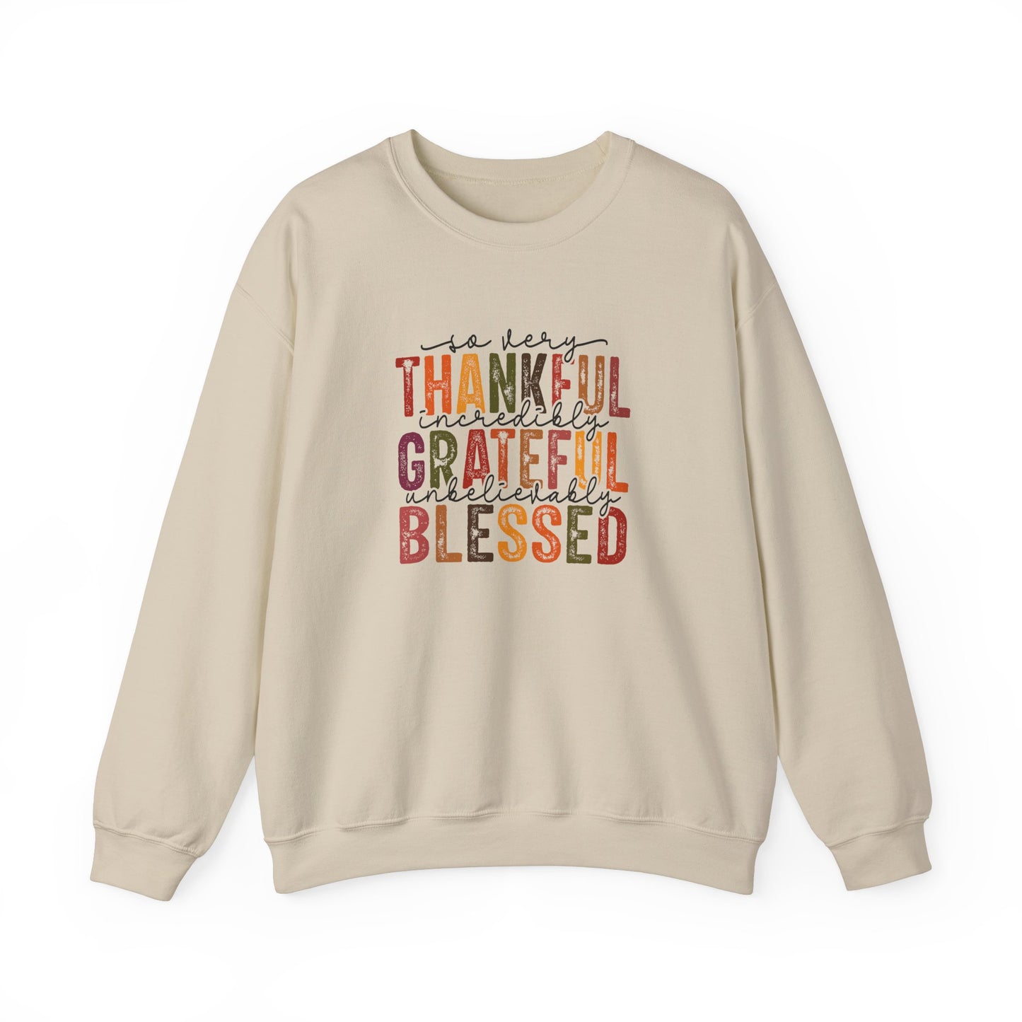 TGV - Thankful, Grateful, Blessed. | Unisex Heavy Blend™ Crewneck Sweatshirt