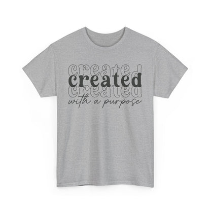 CHW - Created With A Purpose | Unisex Heavy Cotton Tee