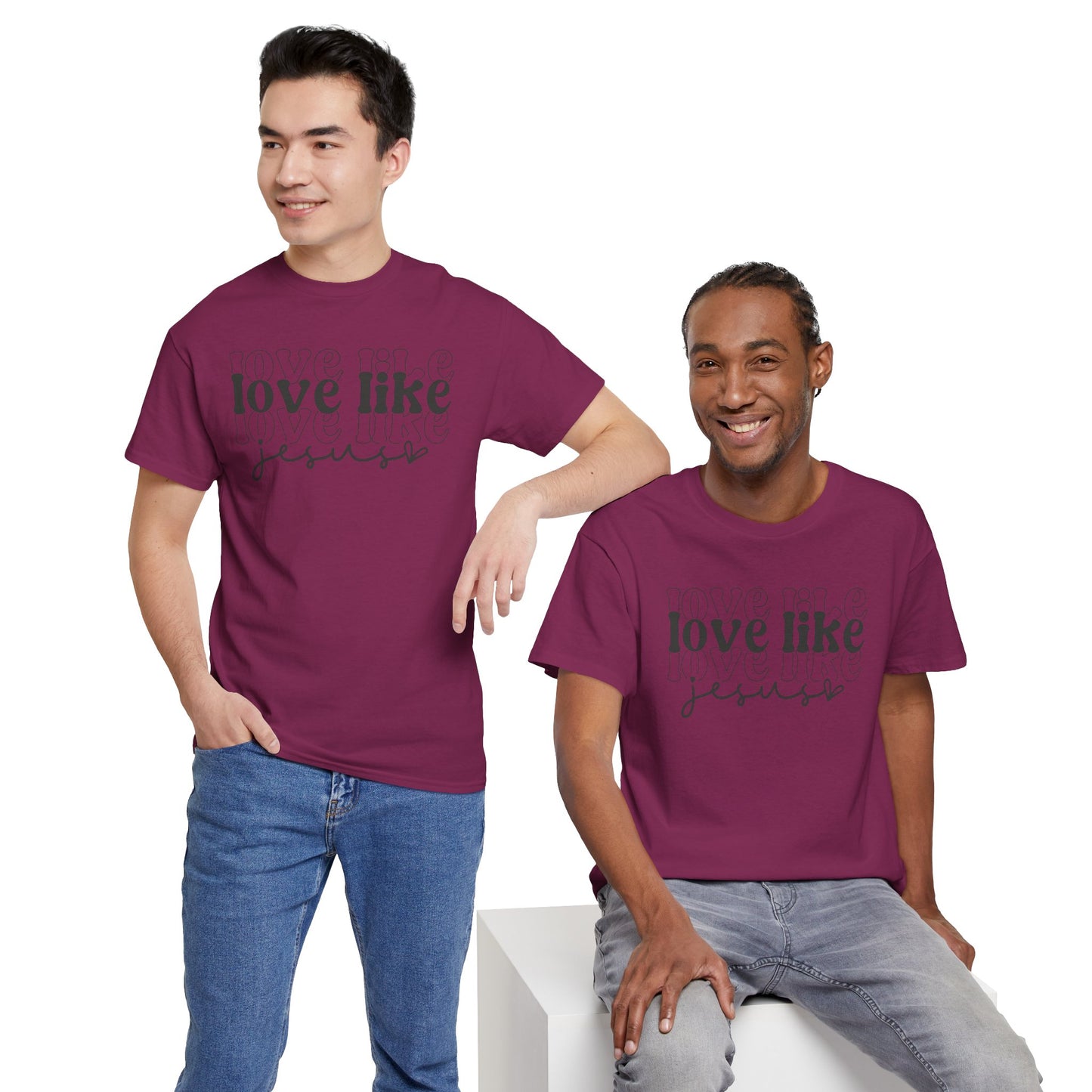 CHW - Love Like Jesus | Unisex Heavy Cotton Tee