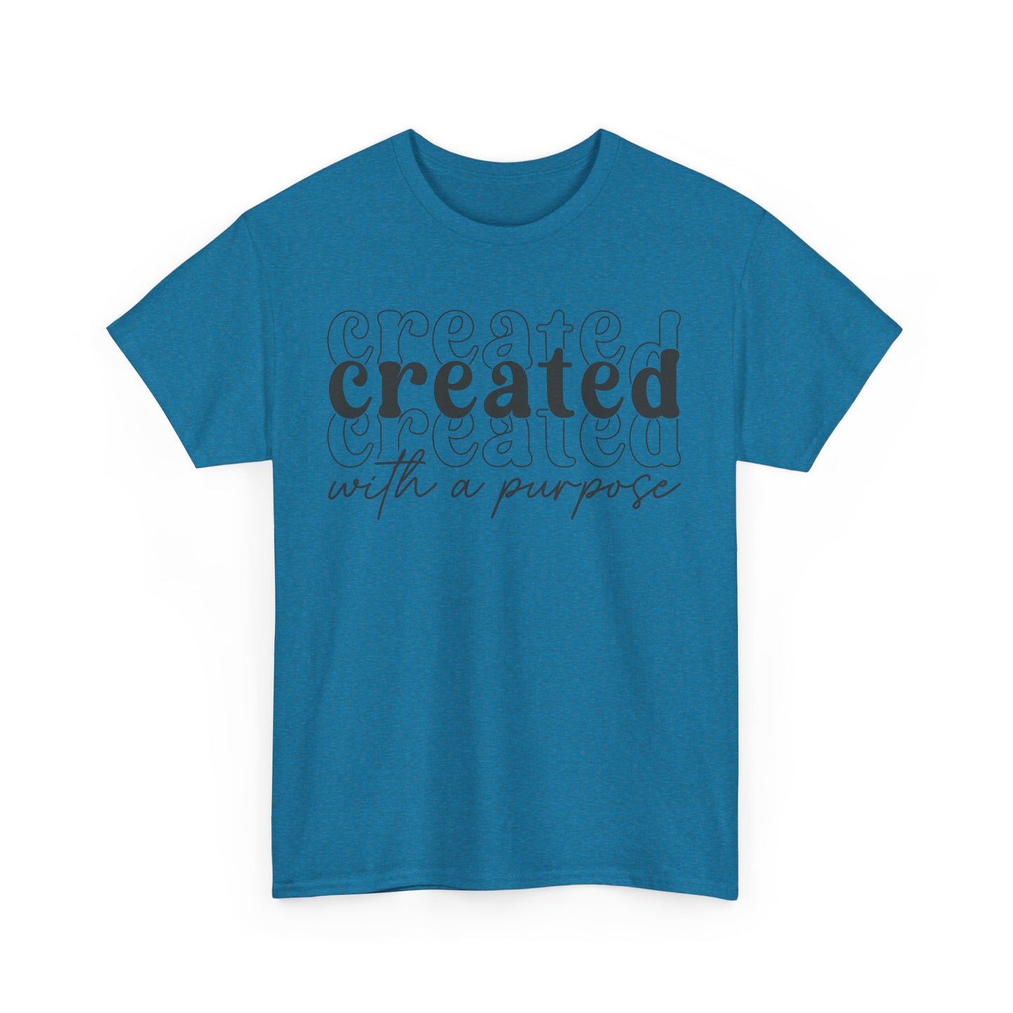 CHW - Created With A Purpose | Unisex Heavy Cotton Tee