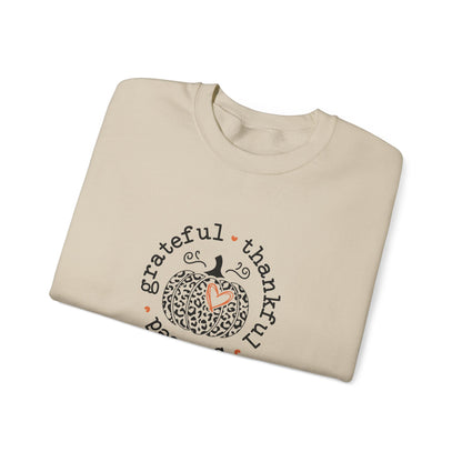 TGV - Thankful, Grateful, Blessed Circle | Unisex Heavy Blend™ Crewneck Sweatshirt