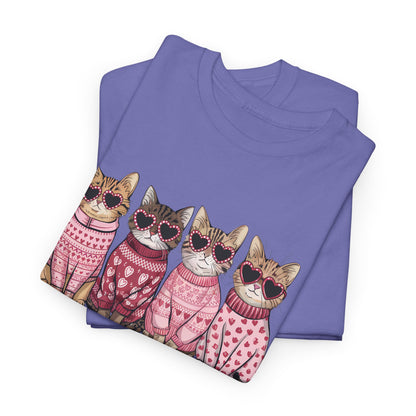 VLD - Happy Meowentine's | Unisex Heavy Cotton Tee