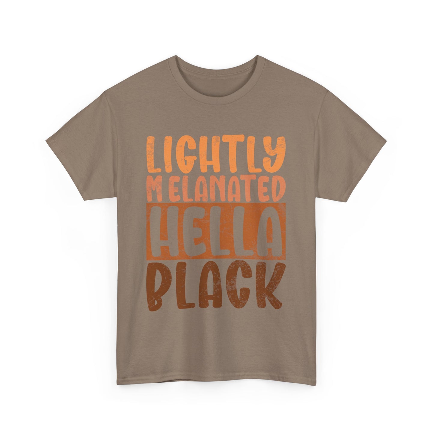 BADED - Lightly Melanated | Unisex Heavy Cotton Tee