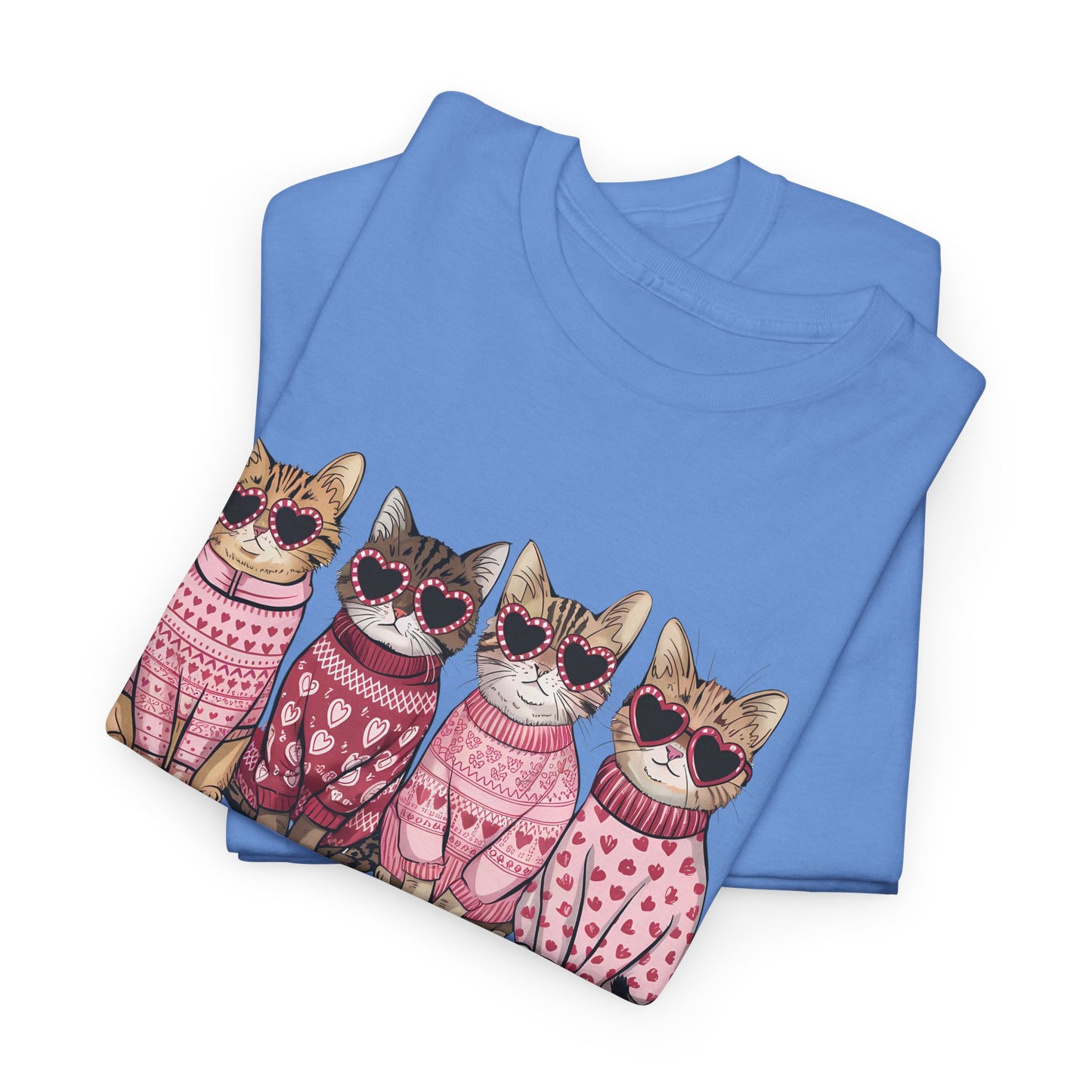 VLD - Happy Meowentine's | Unisex Heavy Cotton Tee