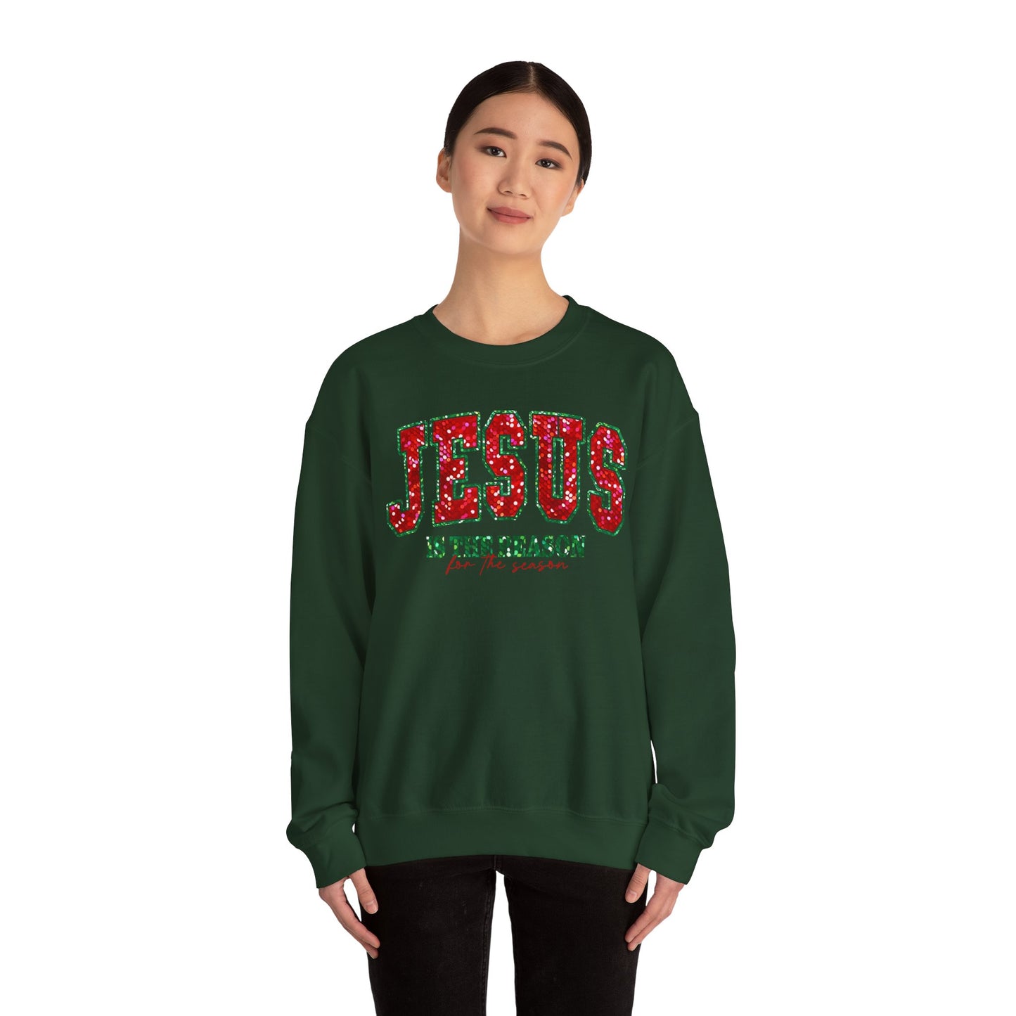 CMS - Jesus Is The Reason | Heavy Blend™ Crewneck Sweatshirt