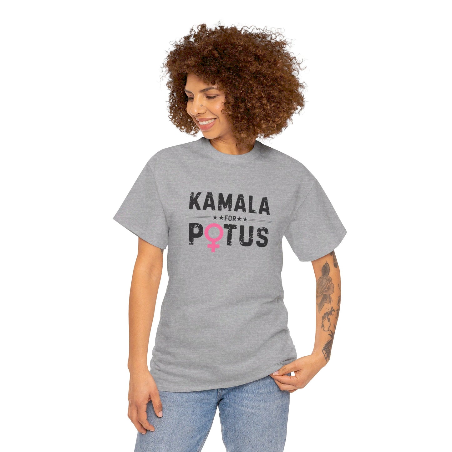 HW24 - Kamala For POTUS | Unisex Heavy Cotton Tee