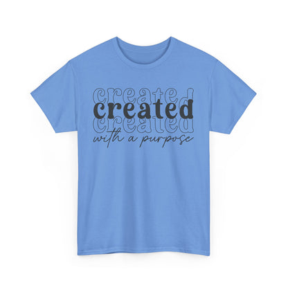 CHW - Created With A Purpose | Unisex Heavy Cotton Tee