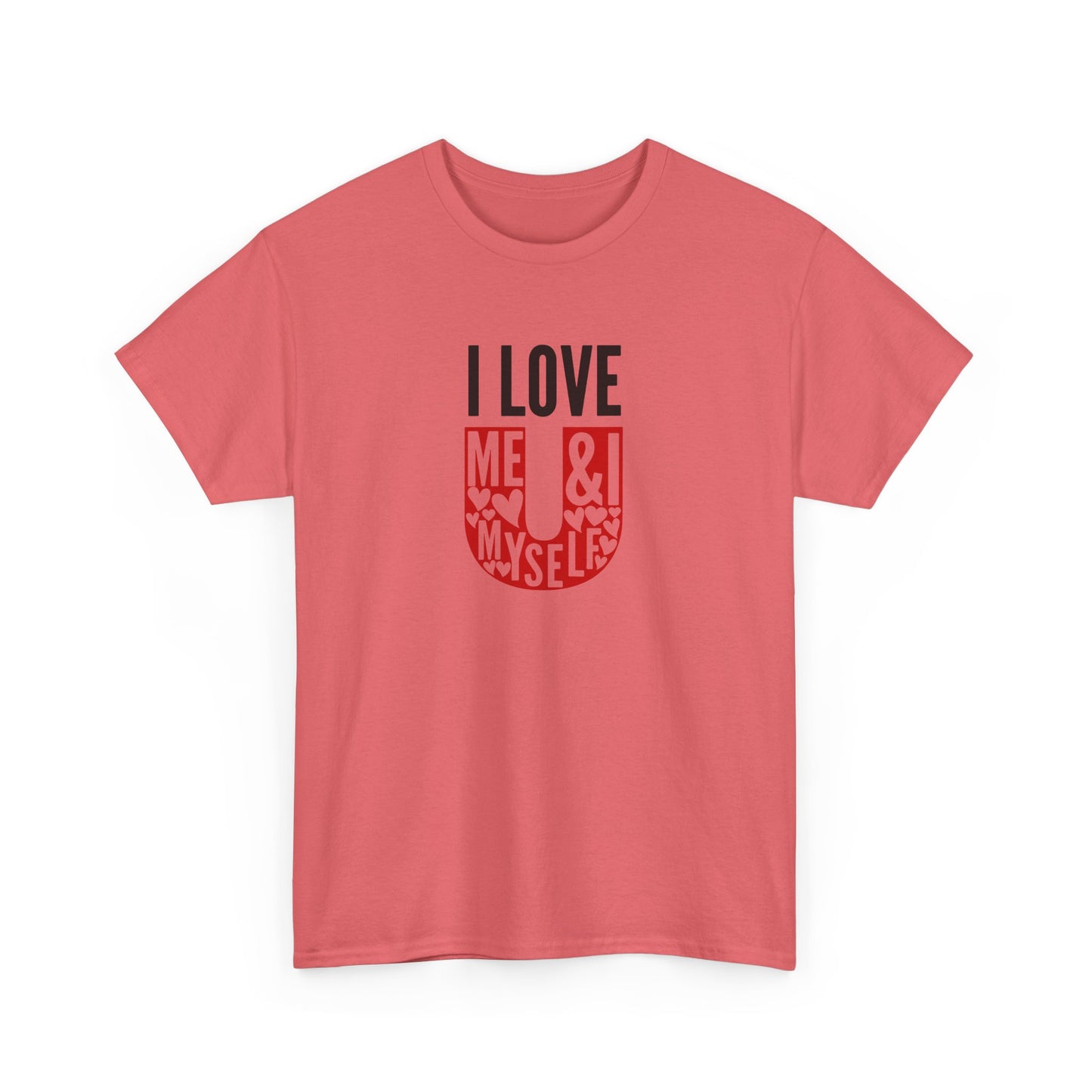 AVL - I Love U/Me, Myself and I | Unisex Heavy Cotton Tee