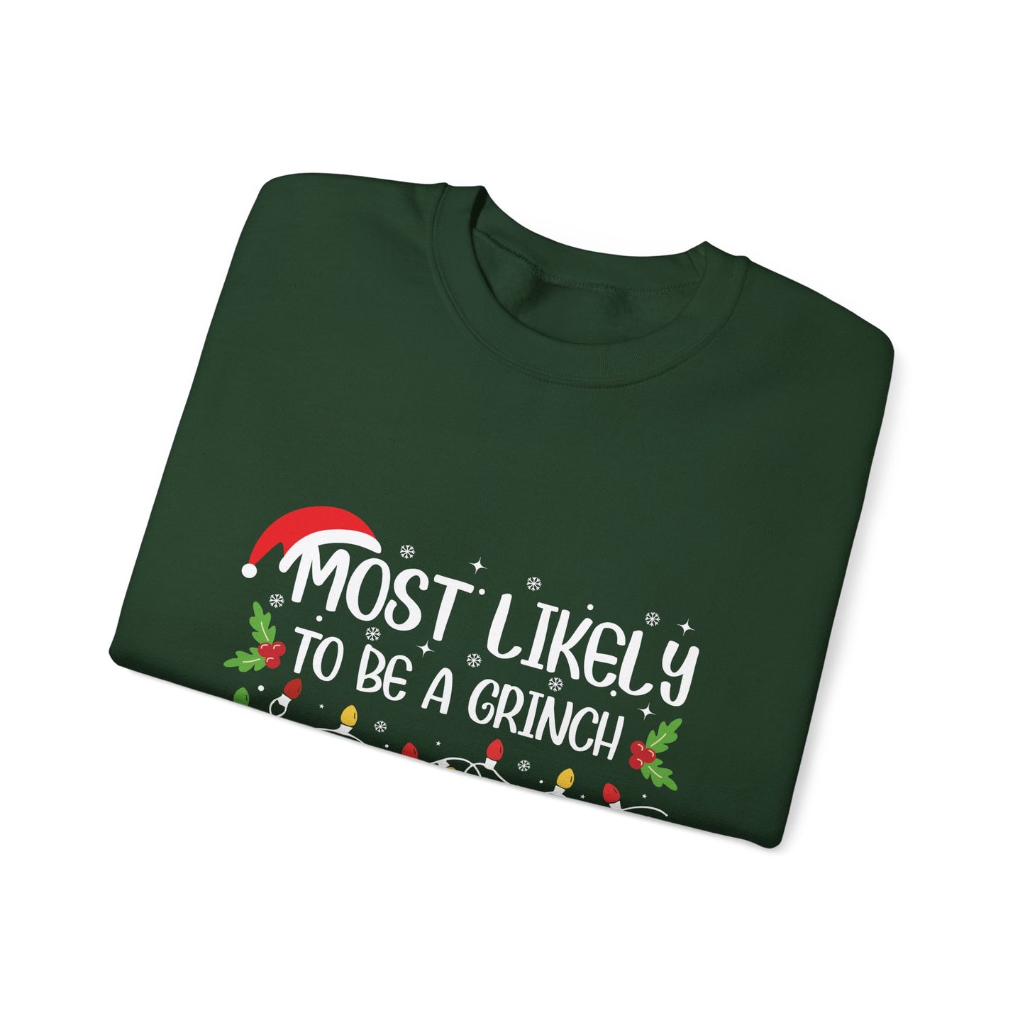 CMS - Most Likely To...Grinch | Unisex Heavy Blend™ Crewneck Sweatshirt