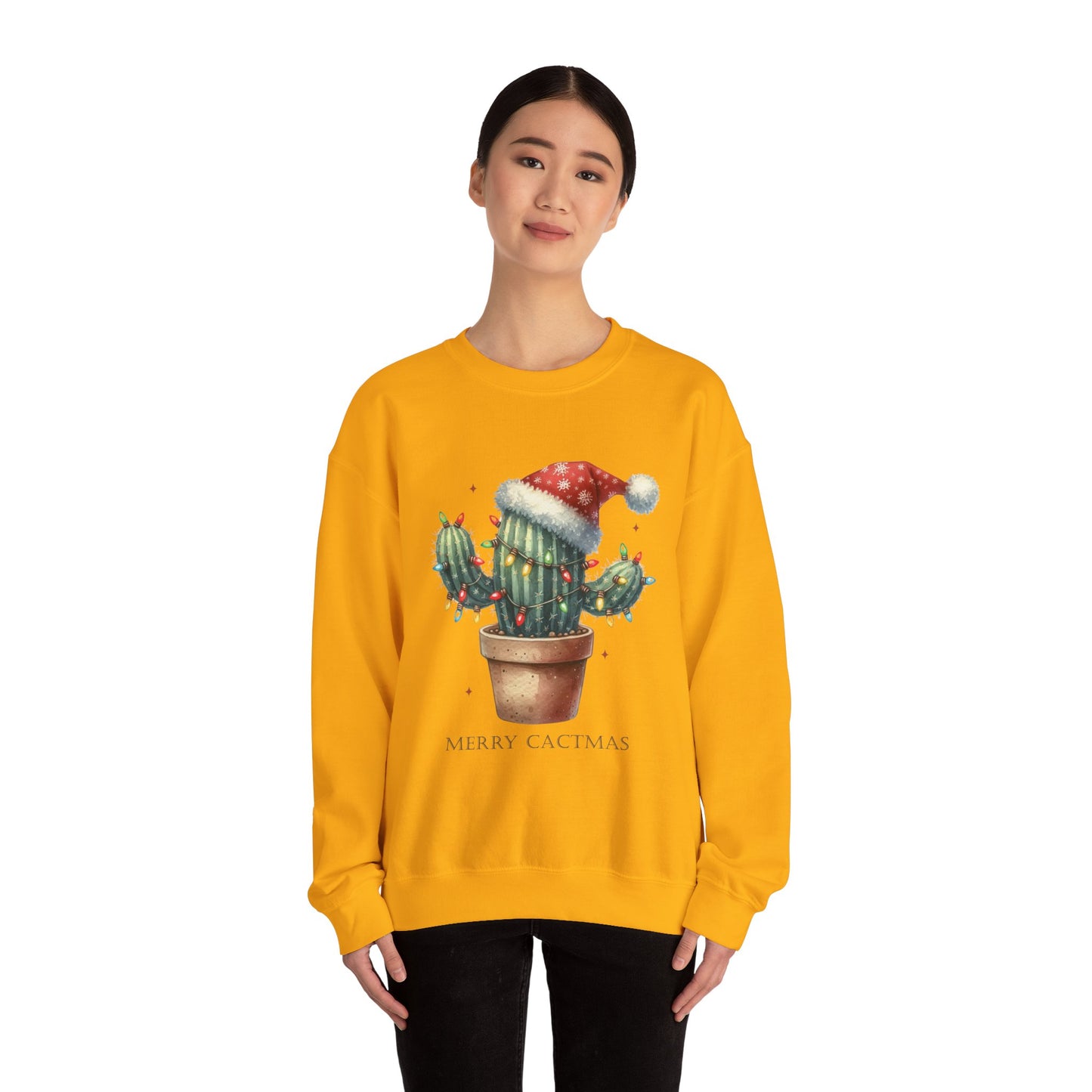 CMS - Merry Cactmas | Heavy Blend™ Crewneck Sweatshirt