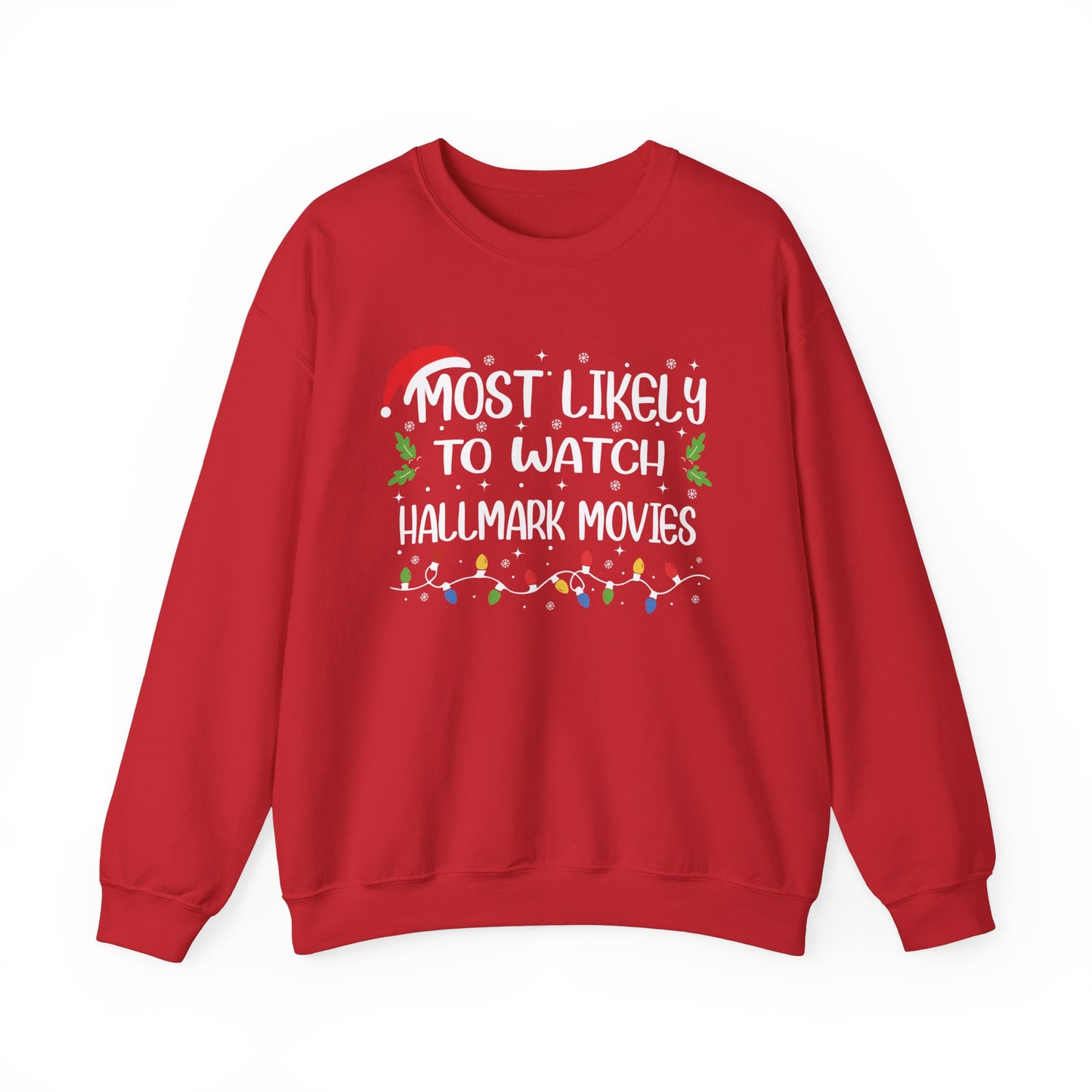 CMS - Most Likely To...Watch Hallmark Movies | Heavy Blend™ Crewneck Sweatshirt