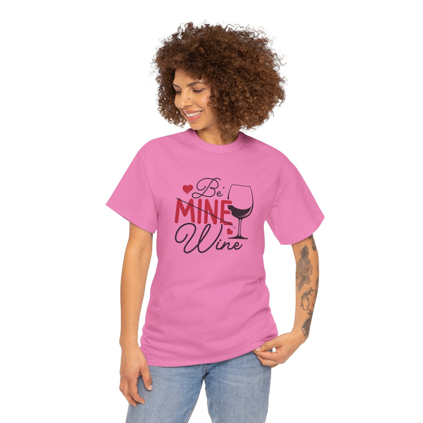 AVL - Be Mine Wine | Unisex Heavy Cotton Tee