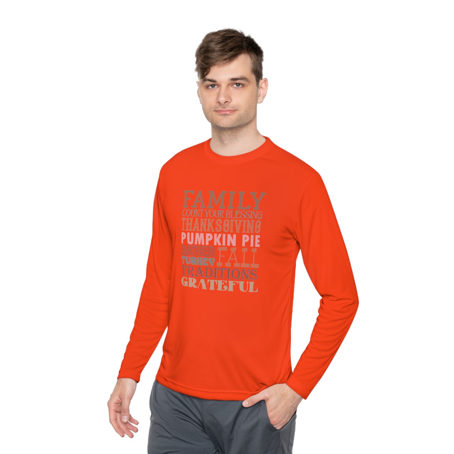 TGV - Family Traditions | Active Lightweight Long Sleeve Tee