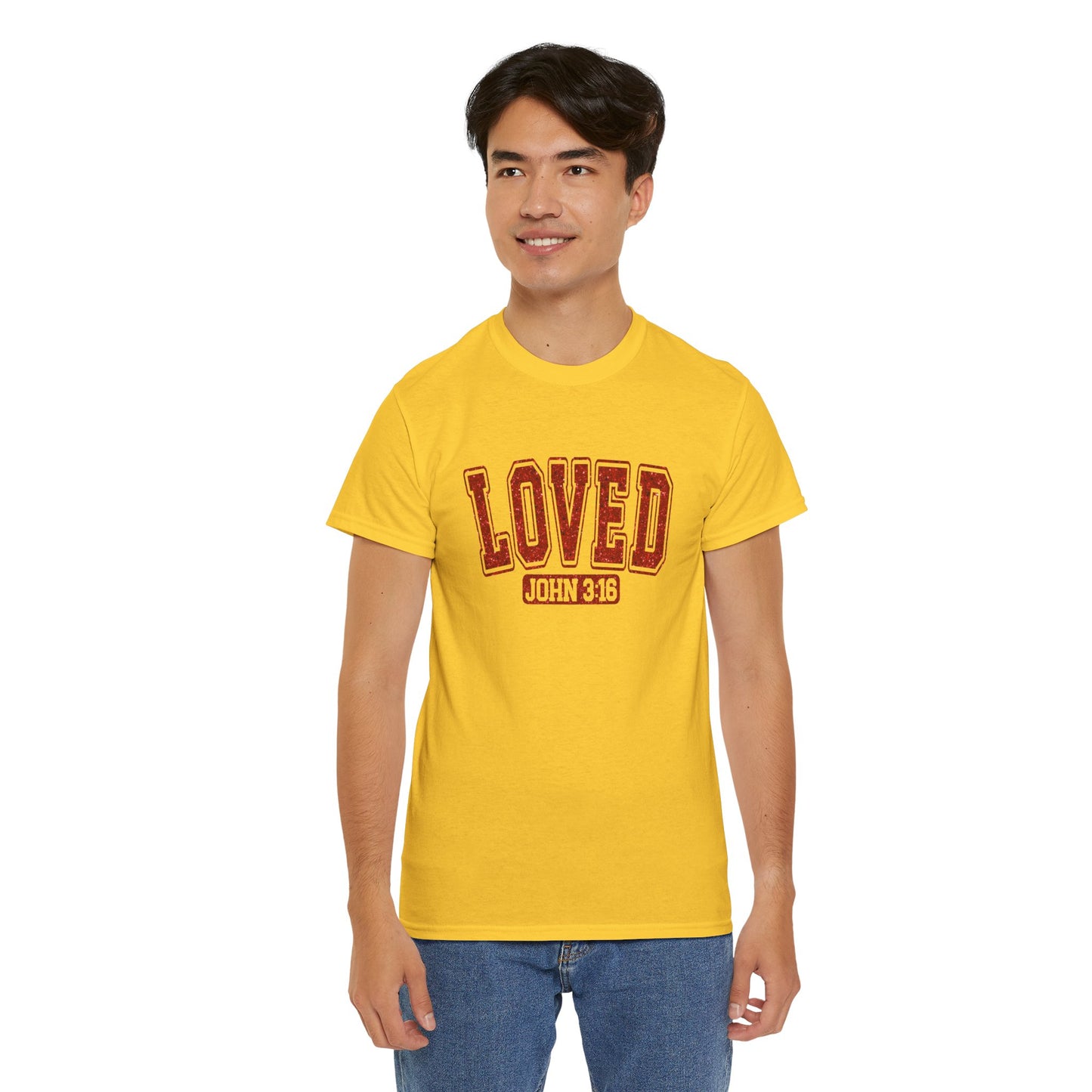 VLD - Loved John 3:16 | Unisex Heavy Cotton Tee