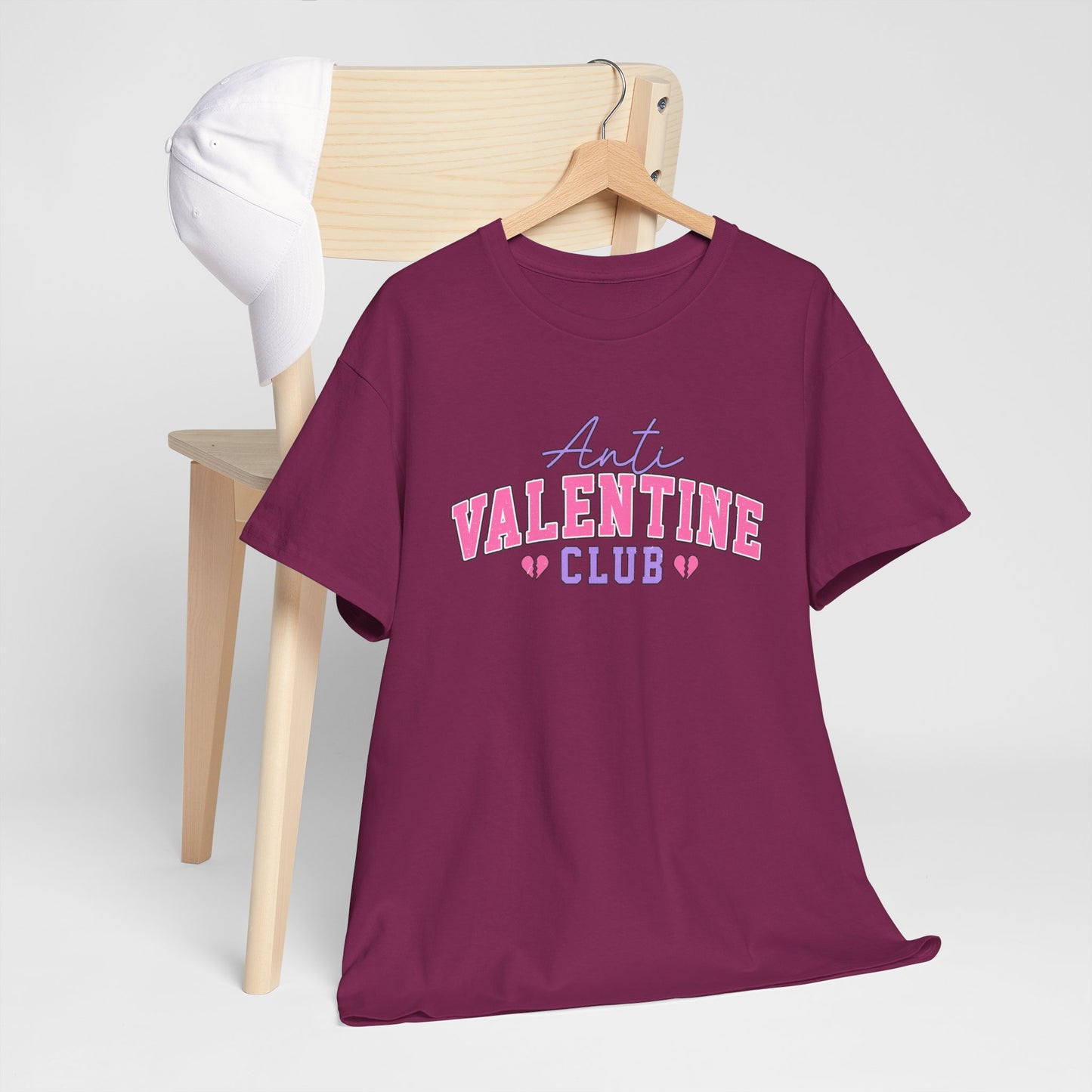 AVL - Anti Valentine Club | Unisex Heavy Cotton Tee