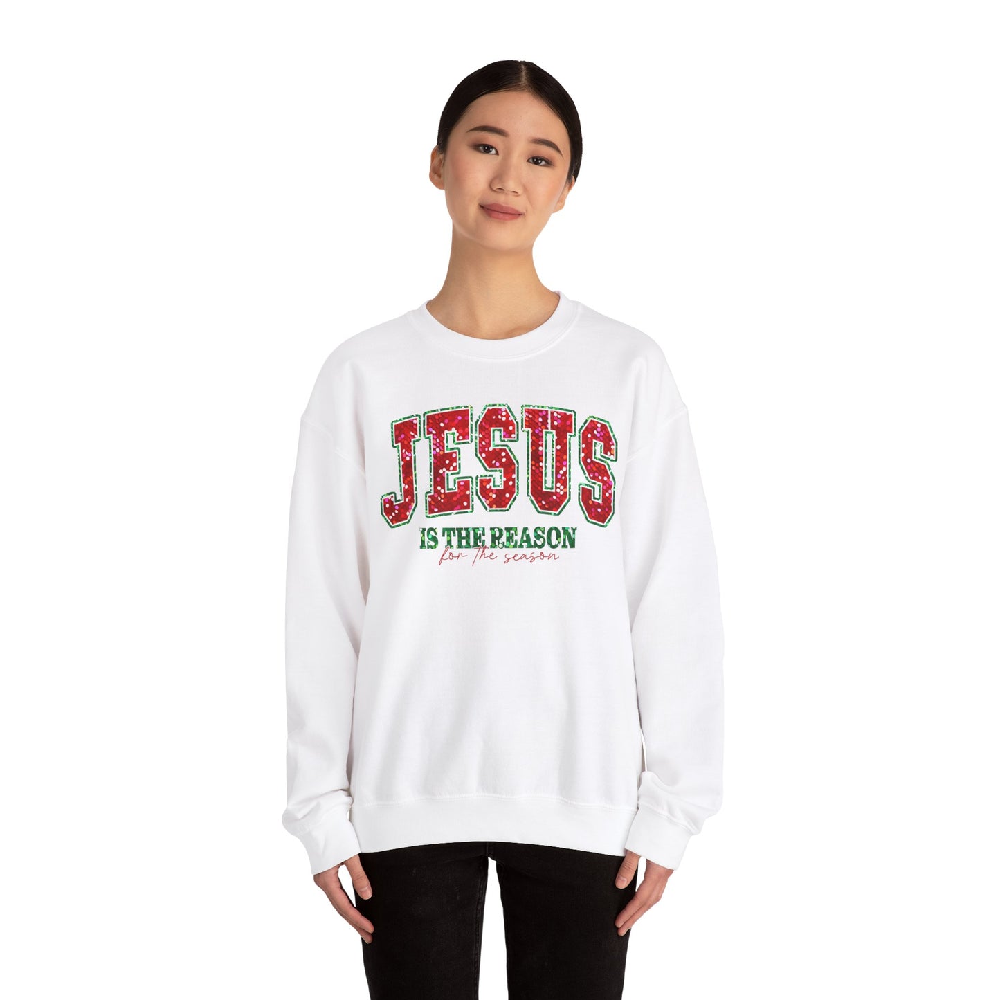 CMS - Jesus Is The Reason | Heavy Blend™ Crewneck Sweatshirt