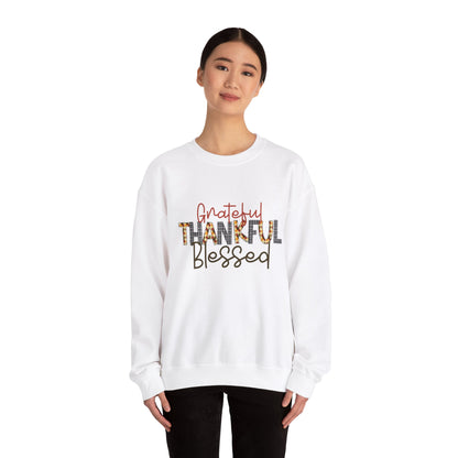 TGV - Grateful, Thankful, Blessed | Unisex Heavy Blend™ Crewneck Sweatshirt