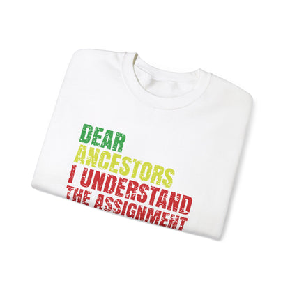 BADED - Dear Ancestors... | Heavy Blend™ Crewneck Sweatshirt