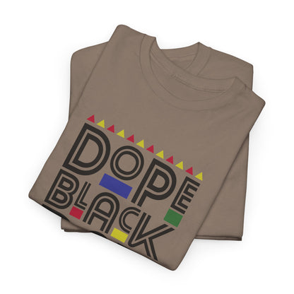 BADED - Dope Black Dad | Unisex Heavy Cotton Tee