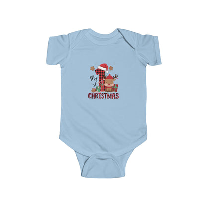 CMS - My 1st Christmas Reindeer | Infant Fine Jersey Bodysuit