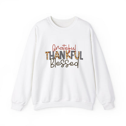 TGV - Grateful, Thankful, Blessed | Unisex Heavy Blend™ Crewneck Sweatshirt