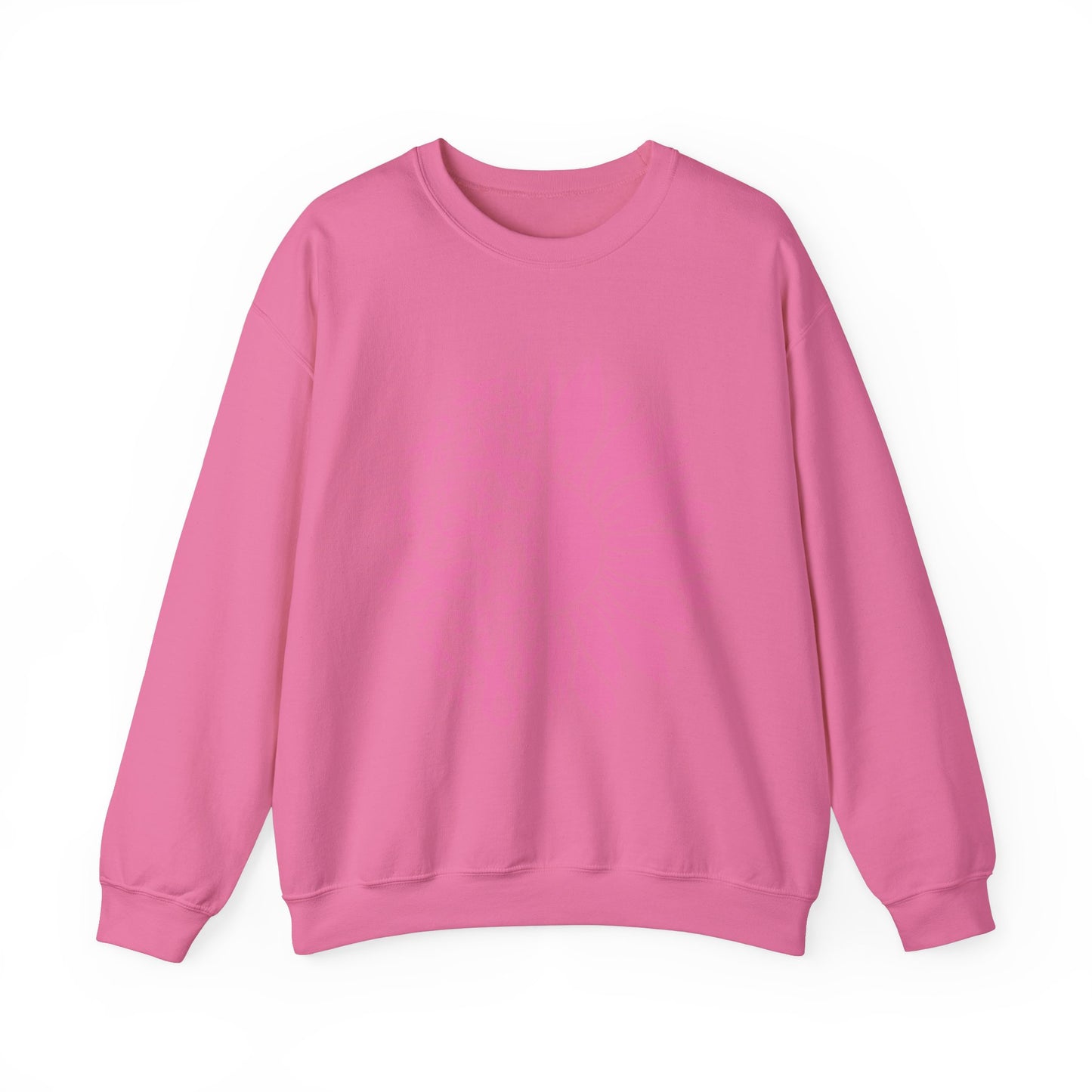 BCA - Pink Ribbon Sunflower  | Unisex Heavy Blend™ Crewneck Sweatshirt