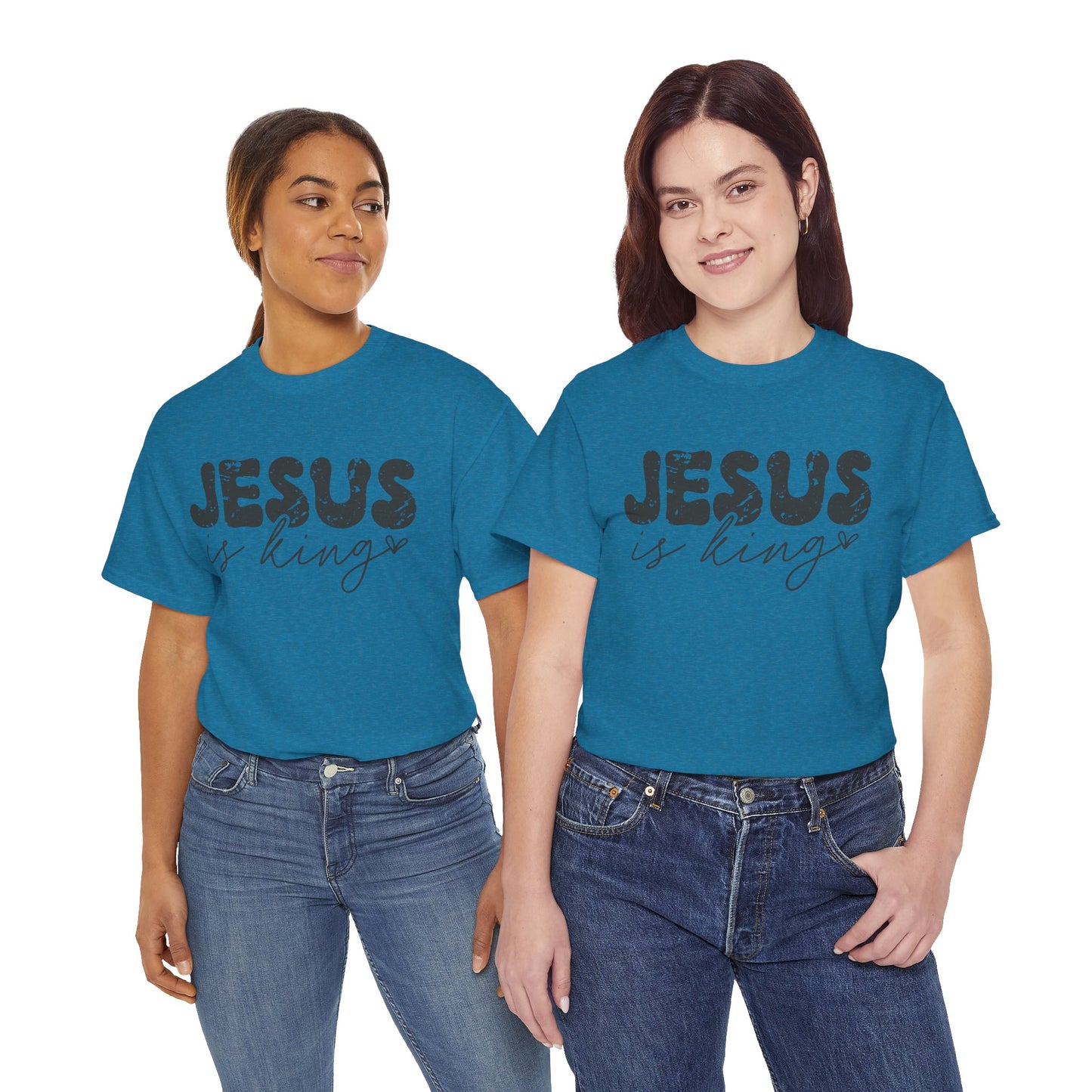 CHW - Jesus Is King | Unisex Heavy Cotton Tee